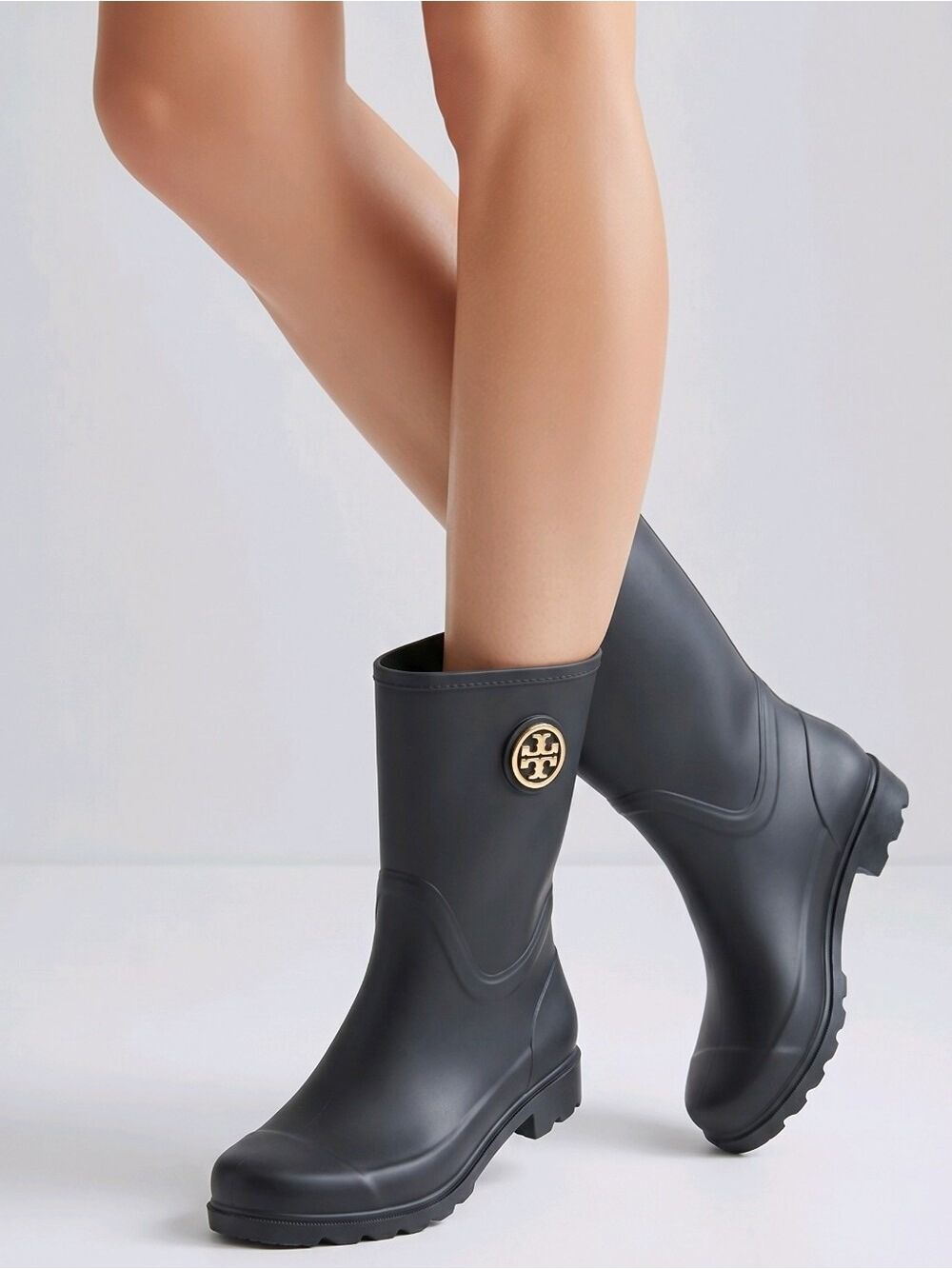 TORY BURCH MAUREEN RAIN BOOT NAVY